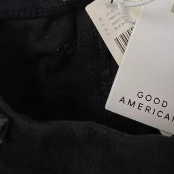 Brand New Good American Pull-On High-Rise Flare Jeans - Picture 10 of 10